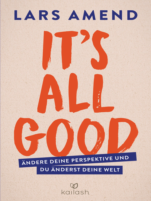 Title details for It's All Good by Lars Amend - Wait list